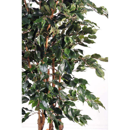 Arbre artificiel Ficus Exotica - plante d'intérieur - H.180cm vert