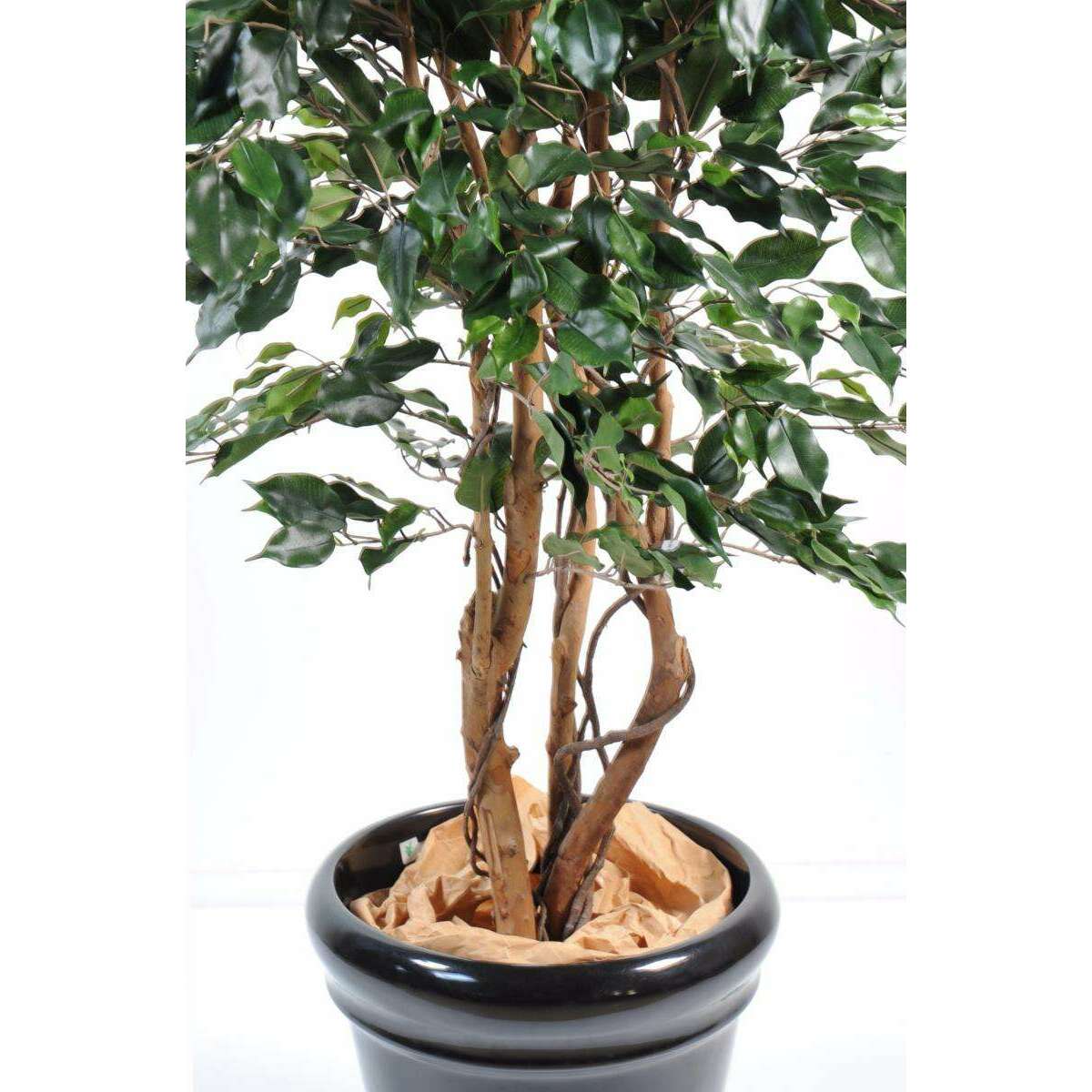 Arbre artificiel Ficus Exotica - plante d'intérieur - H.180cm vert