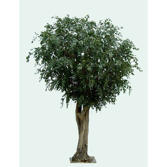 Arbre artificiel Ficus géant Tree - plante synthétique intérieur - H.350cm