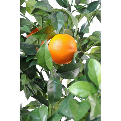 Arbre artificiel fruitier Oranger new - intérieur - H.150cm vert orange