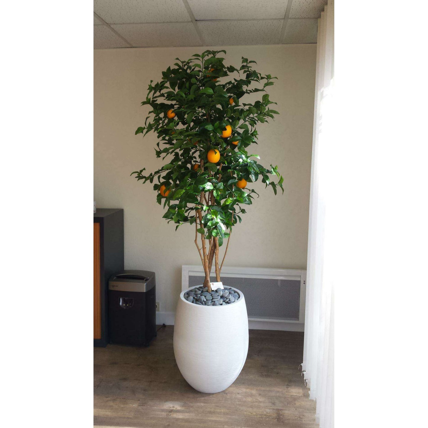 Arbre artificiel fruitier Oranger new - intérieur - H.150cm vert orange