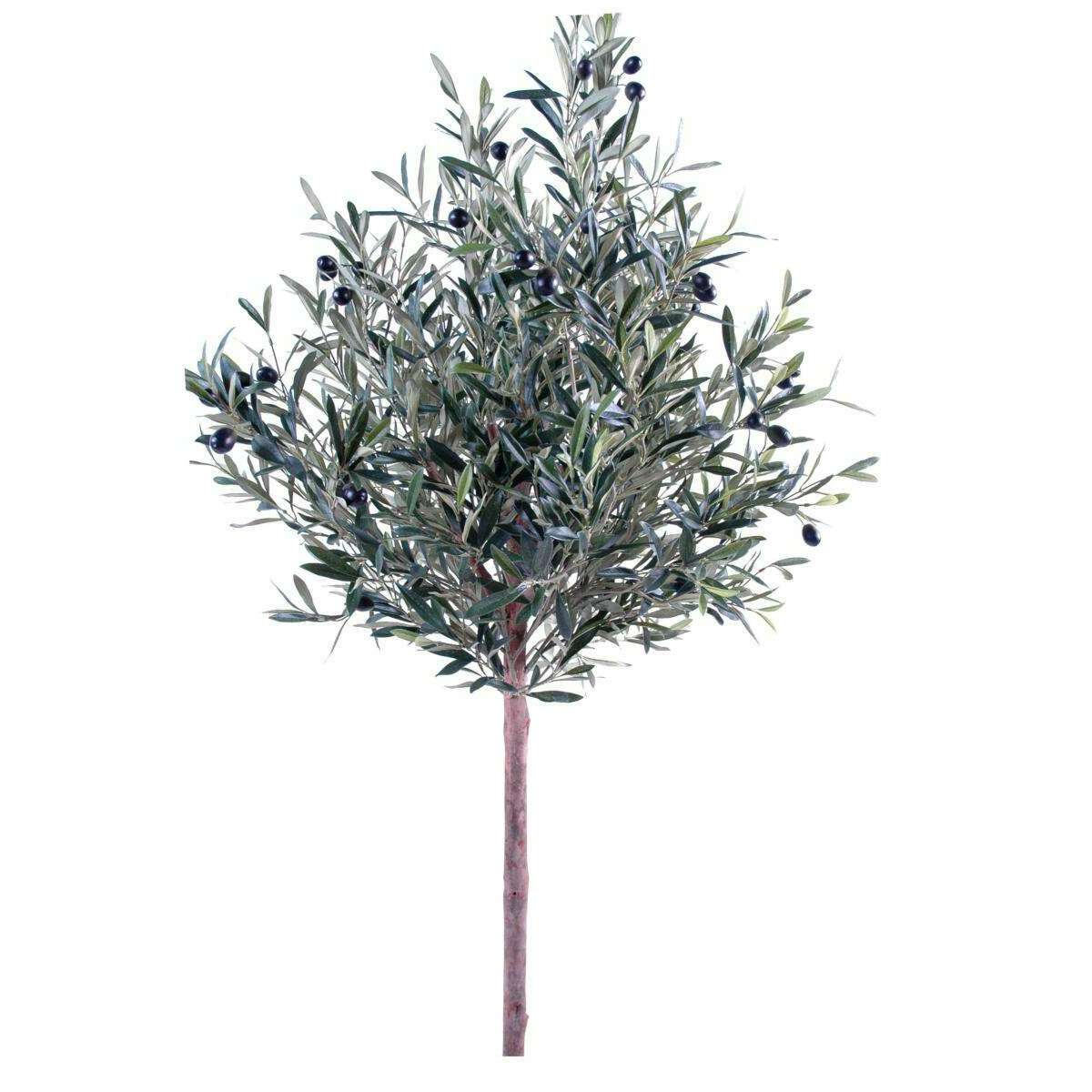 Arbre artificiel Olivier new tête - plante pour intérieur - H.130cm