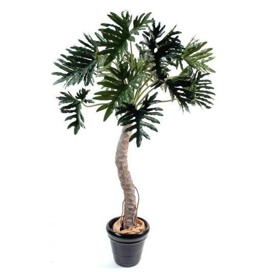 Arbre artificiel tropical Philodendron Selloum - plante d'intérieur - H.210cm vert