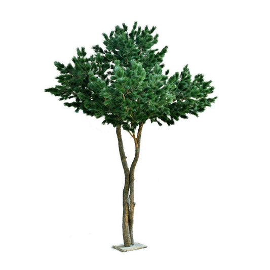 Arbre forestier artificiel Pin maritime - décoration d'intérieur - H.430cm