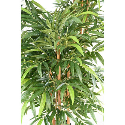 Bambou artificiel Gamme Eco Buisson - plante d'intérieur - H.155cm vert