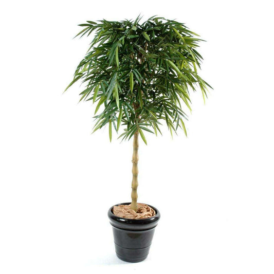 Bambou artificiel New Bouddha - plante synthétique d'intérieur - H.180cm vert