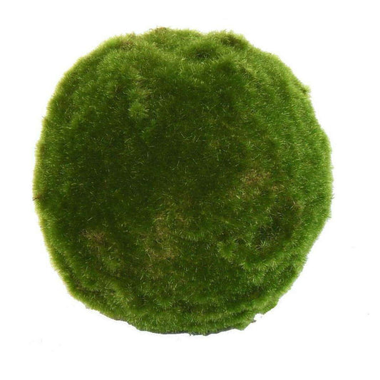 Boule de mousse artificielle - décoration d'intérieur - H.17cm vert