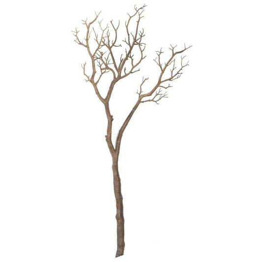 Branche artificielle imitation bois - décoration d'intérieur - H.105cm marron