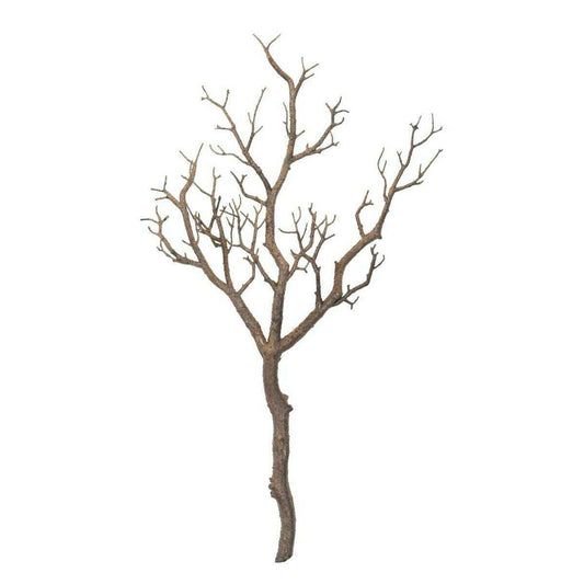 Branche artificielle imitation bois - décoration d'intérieur - H.65cm marron