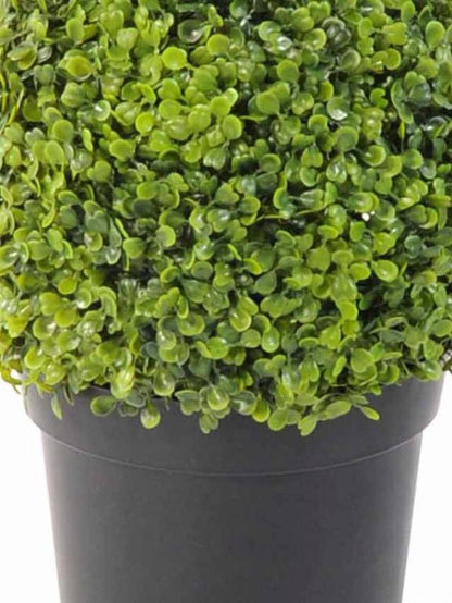 Plante artificielle Buis en pot - intérieur extérieur -H.38 cm vert