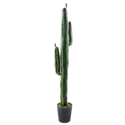 Cactus artificiel Cereus - Plante artificielle pour intérieur - H.160cm vert