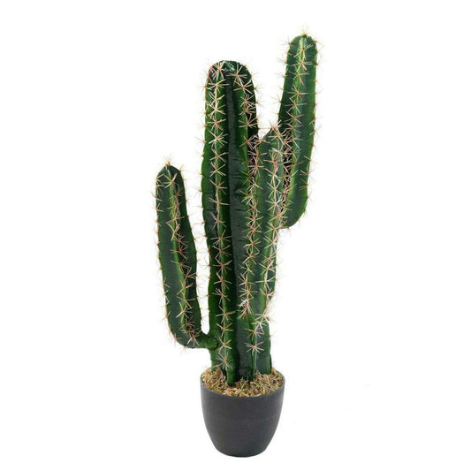 Cactus artificiel Cereus - Plante artificielle pour intérieur - H.70cm vert