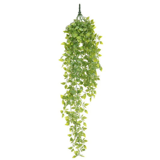 Chute artificielle Tradescantia résistant UV - plante pour extérieur - H.85cm vert