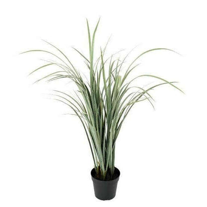 Citronnelle artificielle Cymbopognon Citratus - plante pour extérieur - H.90cm