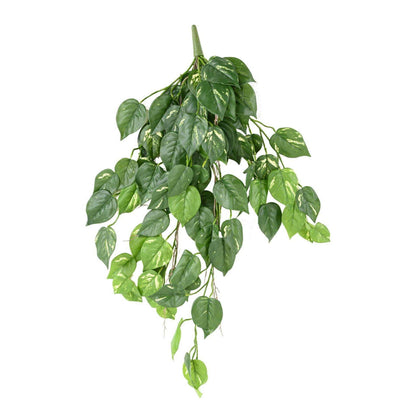 Feuillage artificiel chute de Pothos en piquet - Tergal UV extérieur - H.95cm vert