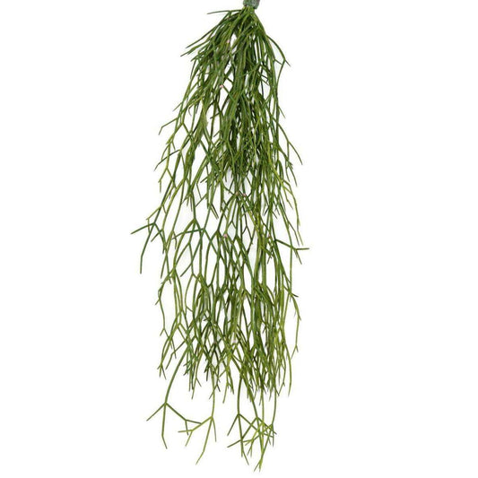 Feuillage artificiel chute de Rhipsalis - intérieur extérieur - H.50cm vert