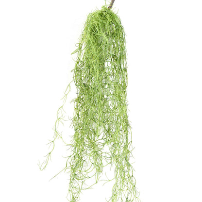 Feuillage artificiel chute de Tillandsia - mousse espagnole - H.80cm vert