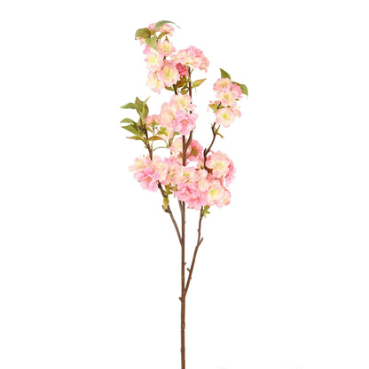 Fleur artificielle branche de cerisier - 57 fleurs - H.92cm rose