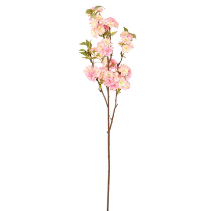 Fleur artificielle branche de cerisier - 57 fleurs - H.92cm rose