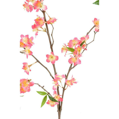 Fleur artificielle branche de cerisier fuchsia 76 fleurs H.115cm