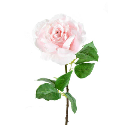 Fleur artificielle coupée rose - décoration d'intérieur - H.66cm rose clair