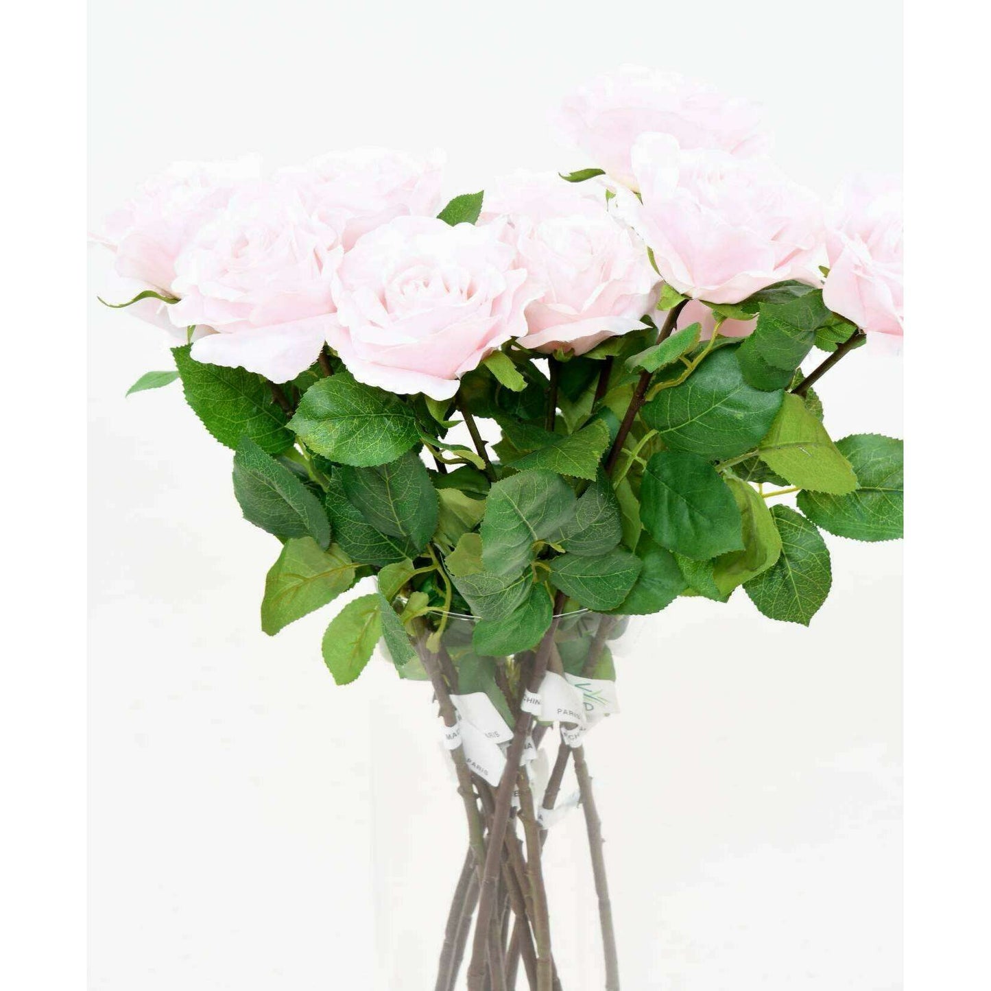 Fleur artificielle coupée rose - décoration d'intérieur - H.66cm rose clair