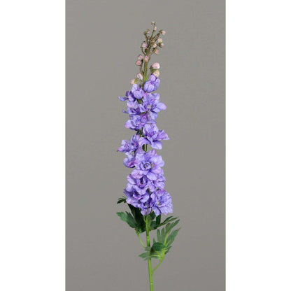 Fleur artificielle Delphinium - création de bouquet - H.78cm violet