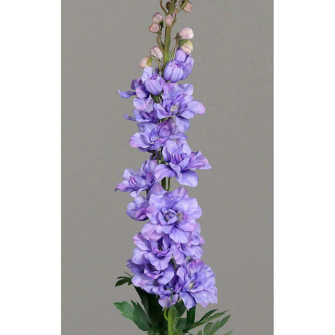 Fleur artificielle Delphinium - création de bouquet - H.78cm violet