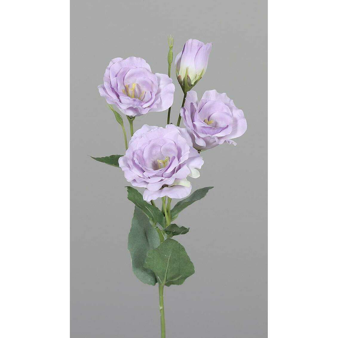 Fleur artificielle Lisianthus Eustoma - création de bouquet - H.50cm parme