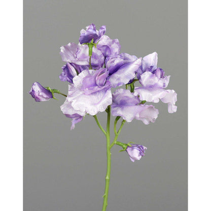 Fleur artificielle Pois de senteur - composition florale - H.46cm lavande