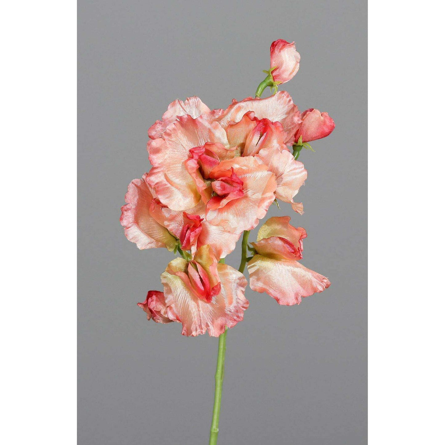 Fleur artificielle Pois de senteur - composition florale - H.46cm rose clair