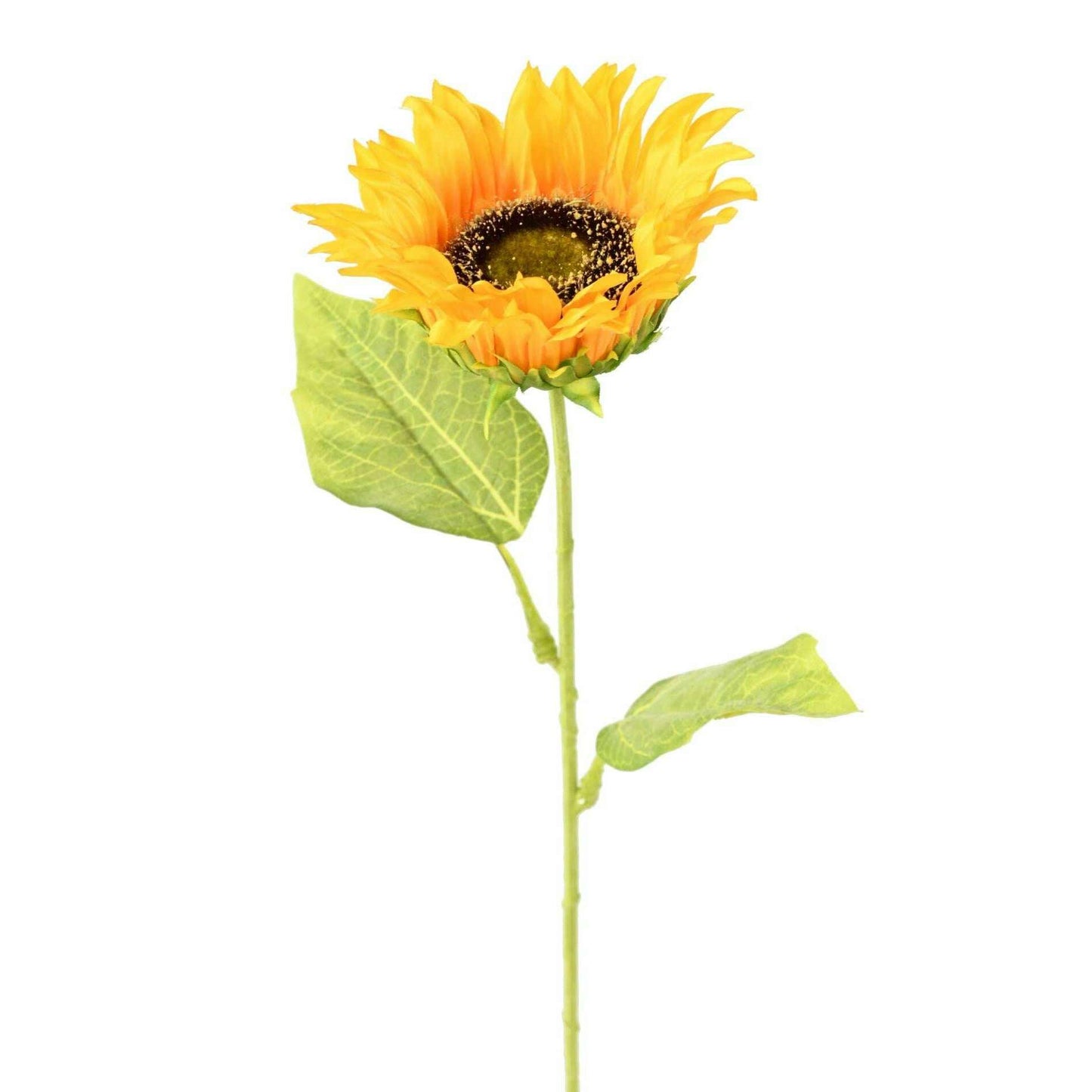 Fleur artificielle Tournesol - décoration d'intérieur - H.66cm jaune