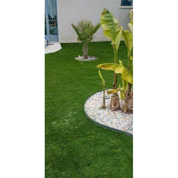 Gazon artificiel Bois d'O new 100% recyclable H.3cm - jardin terrasse balcon - 1m²