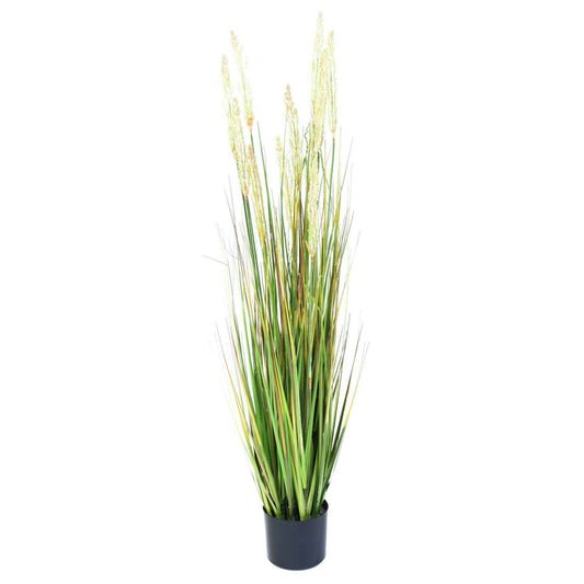 Graminée artificielle Onion Grass Graine en pot - plante d'intérieur - H.120cm