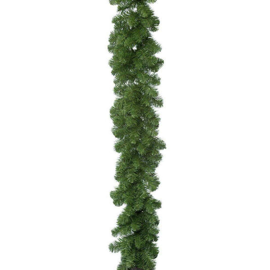 Guirlande artificielle de noël Sapin Canadien - intérieur extérieur - H.270cm vert