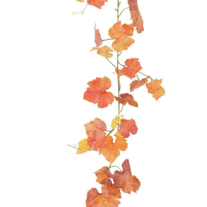 Guirlande artificielle de vigne 54 feuilles - intérieur - H.180cm automne