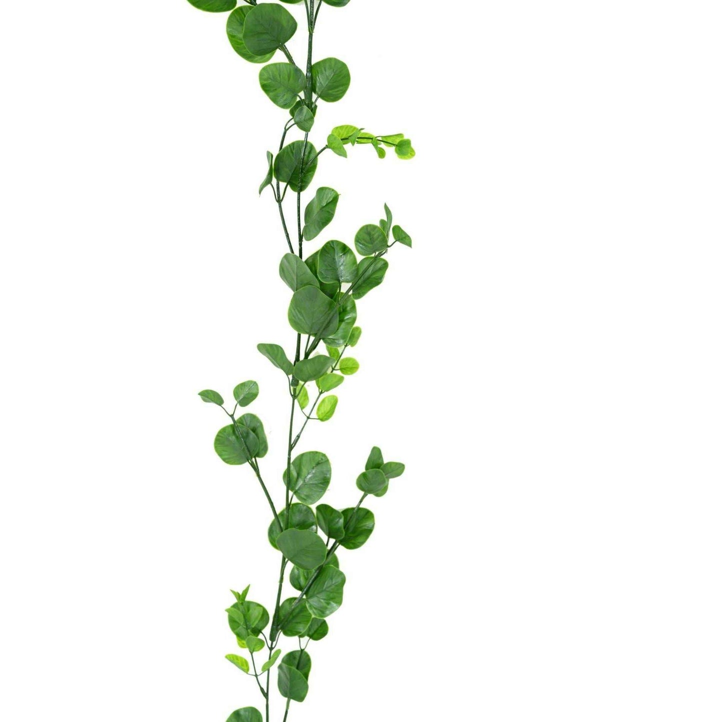 Guirlande artificielle Eucalyptus résistant UV - plante pour extérieur - H.160cm vert