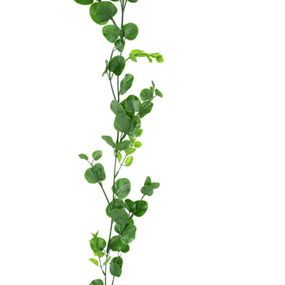 Guirlande artificielle Eucalyptus résistant UV - plante pour extérieur - H.160cm vert