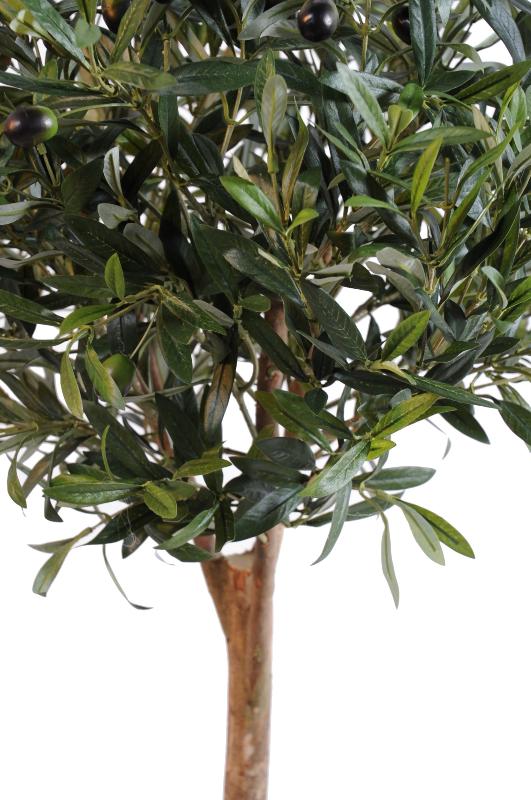 Arbre artificiel Olivier new ball tree - plante pour intérieur - H.90cm vert