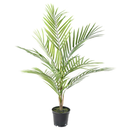 Palmier artificiel Areca Plast - plante intérieur extérieur - H.60cm vert