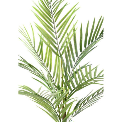 Palmier artificiel Areca Plast - plante intérieur extérieur - H.60cm vert