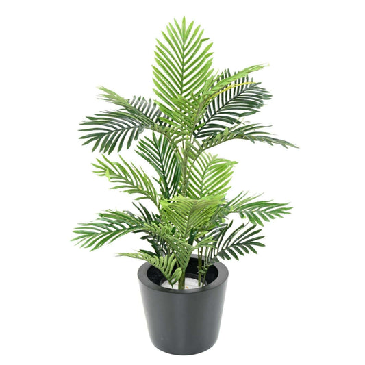 Palmier artificiel Areca Tree - plante synthétique d'intérieur - H.85cm vert