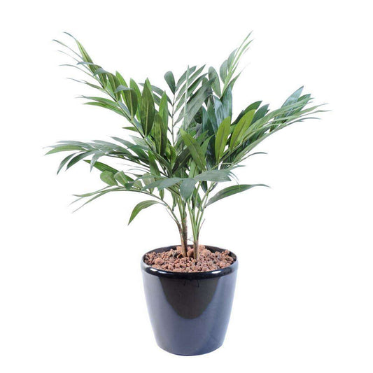 Palmier artificiel Parlour en pot - plante synthétique d'intérieur - H.65cm