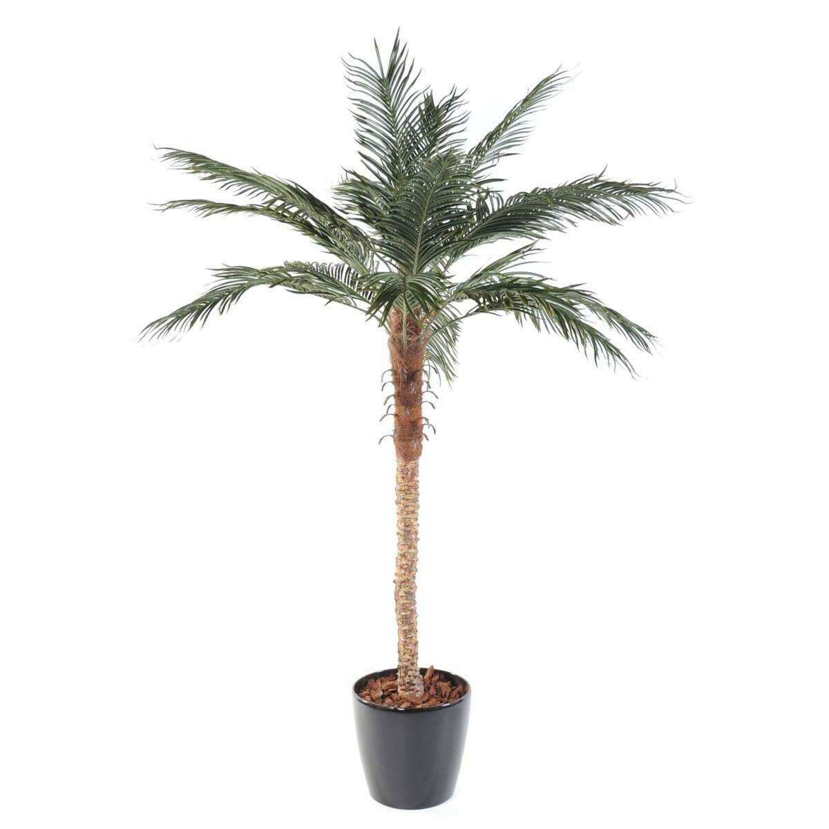 Palmier artificiel Phoenix Palm - plante intérieur - H.210cm vert