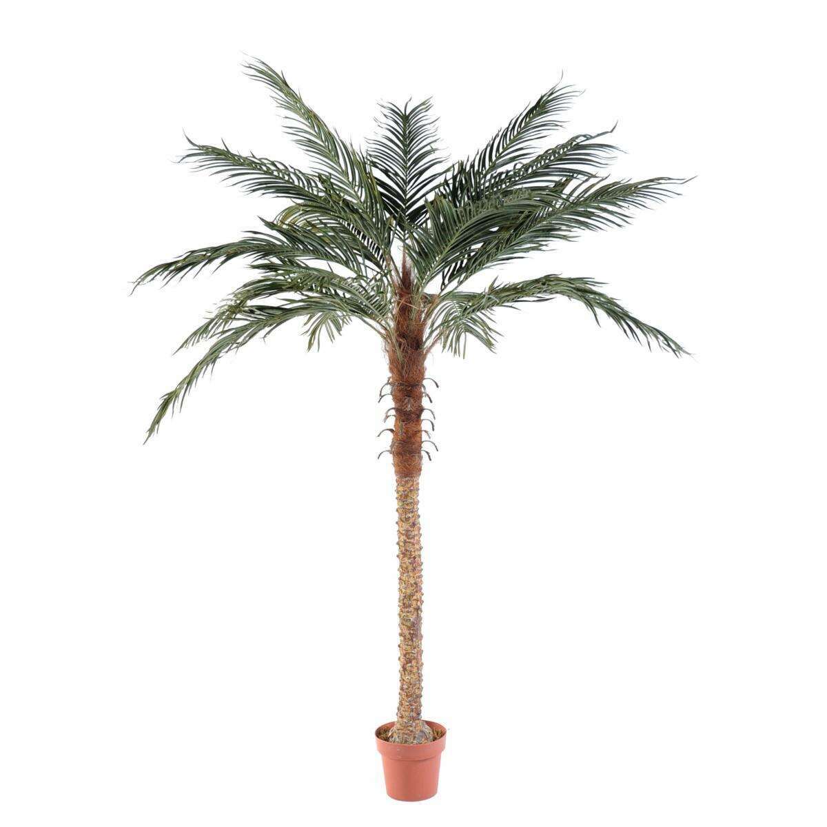 Palmier artificiel Phoenix Palm - plante intérieur - H.210cm vert