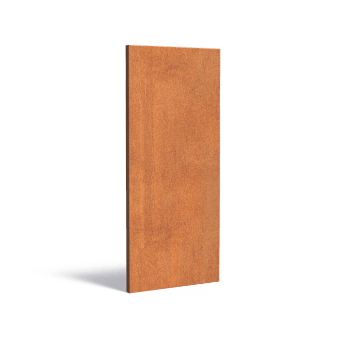 Panneau Acier Corten rouille - décoration jardin terrasse - H.180x80cm