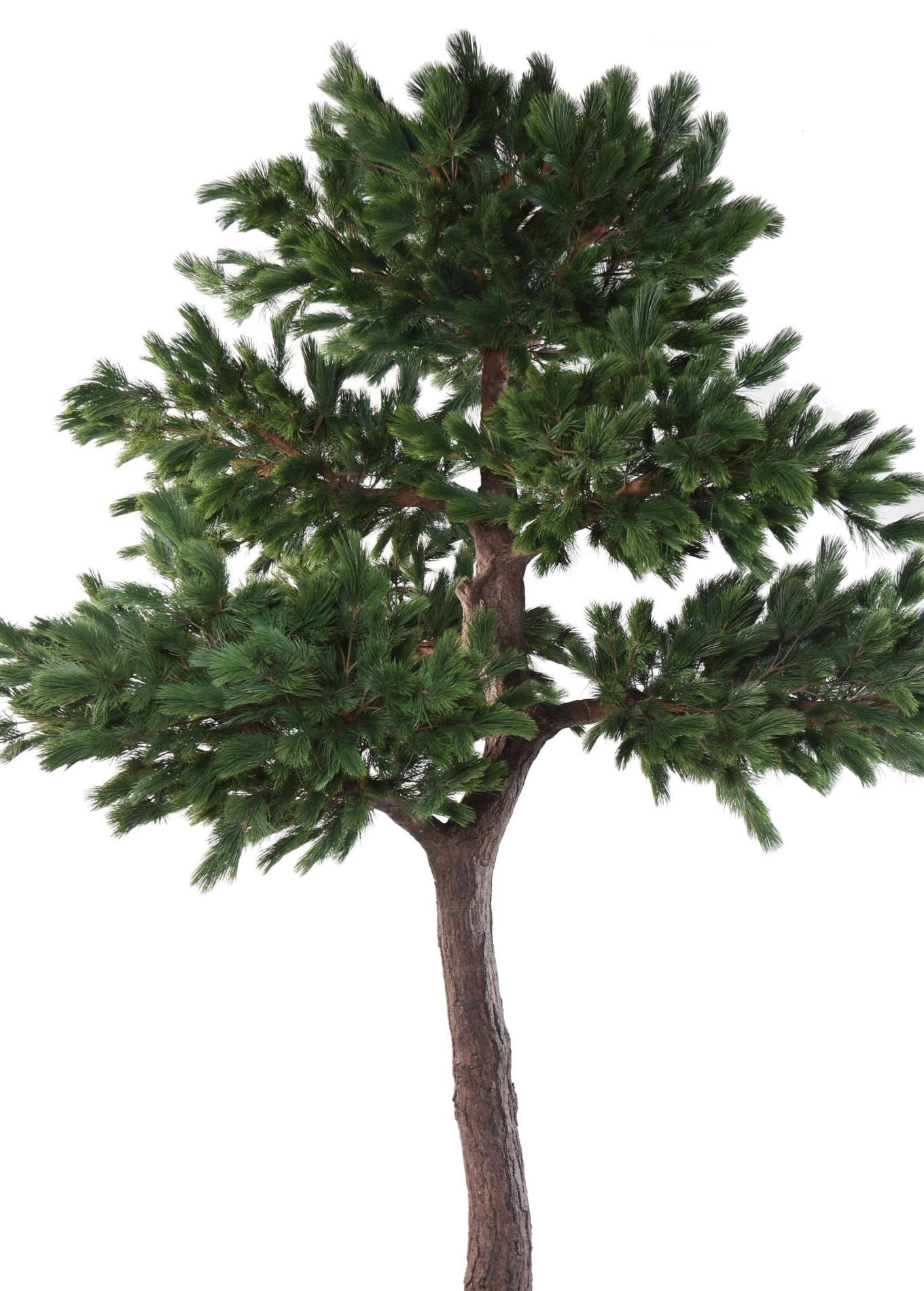 Arbre forestier artificiel Pin Luxe géant - décoration d'intérieur - H.600cm