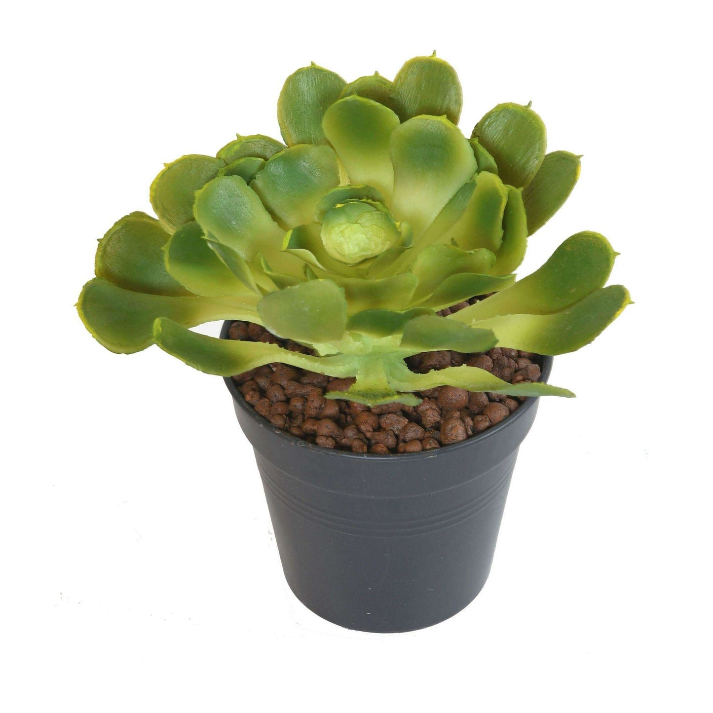 Plante artificielle Aloe Soft en piquet - cactus artificiel extérieur - H.18 cm vert