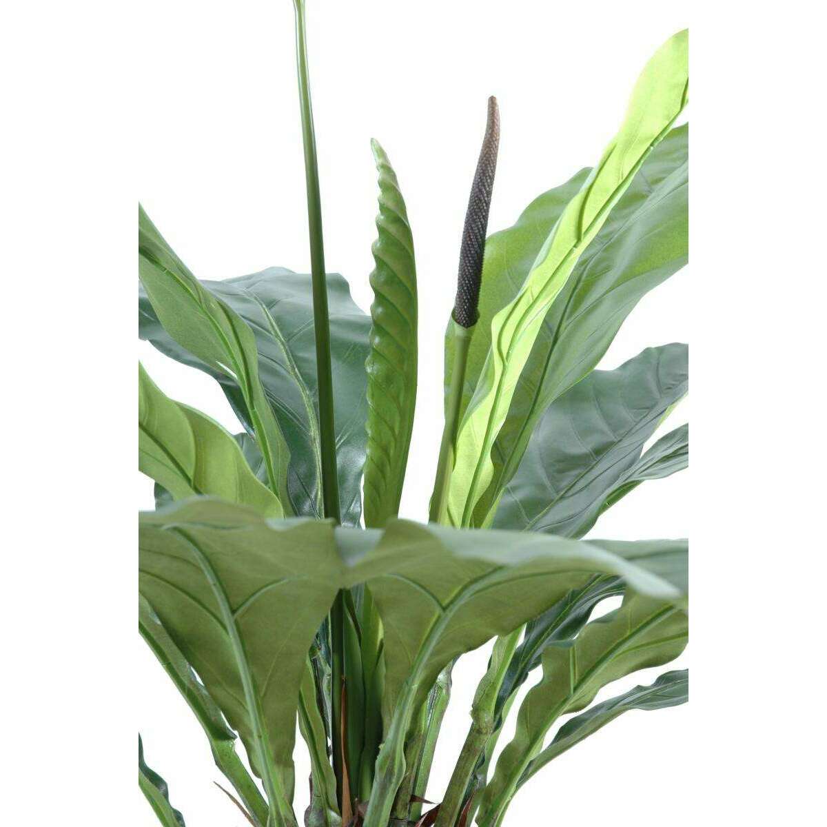 Plante artificielle Anthurium jungle king - décoration d'intérieur - H.80cm vert