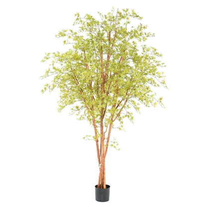 Plante artificielle Aralia Tree PE UV (érable) - intérieur extérieur - H.270cm vert